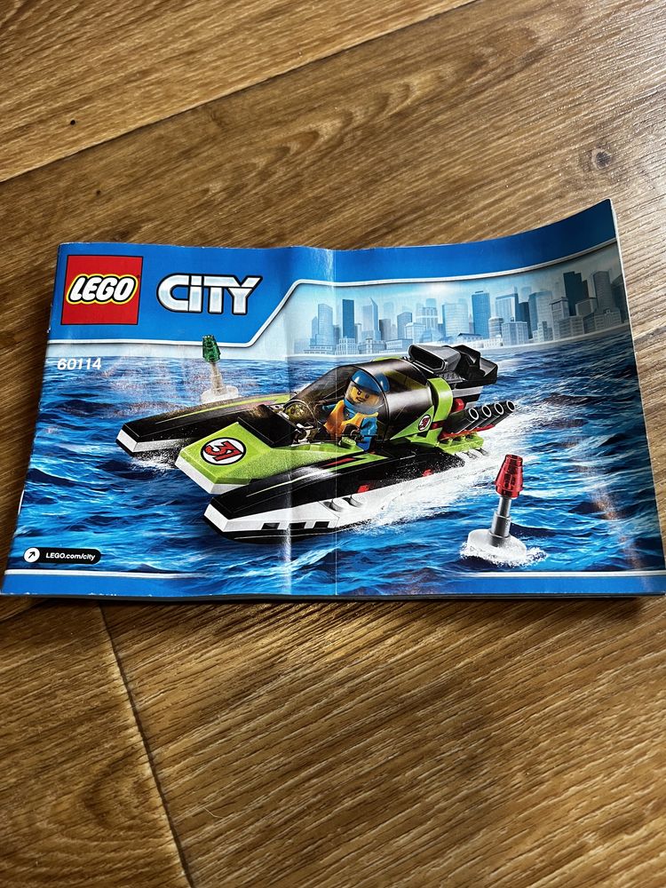 Lego 60114 швидкісний катер