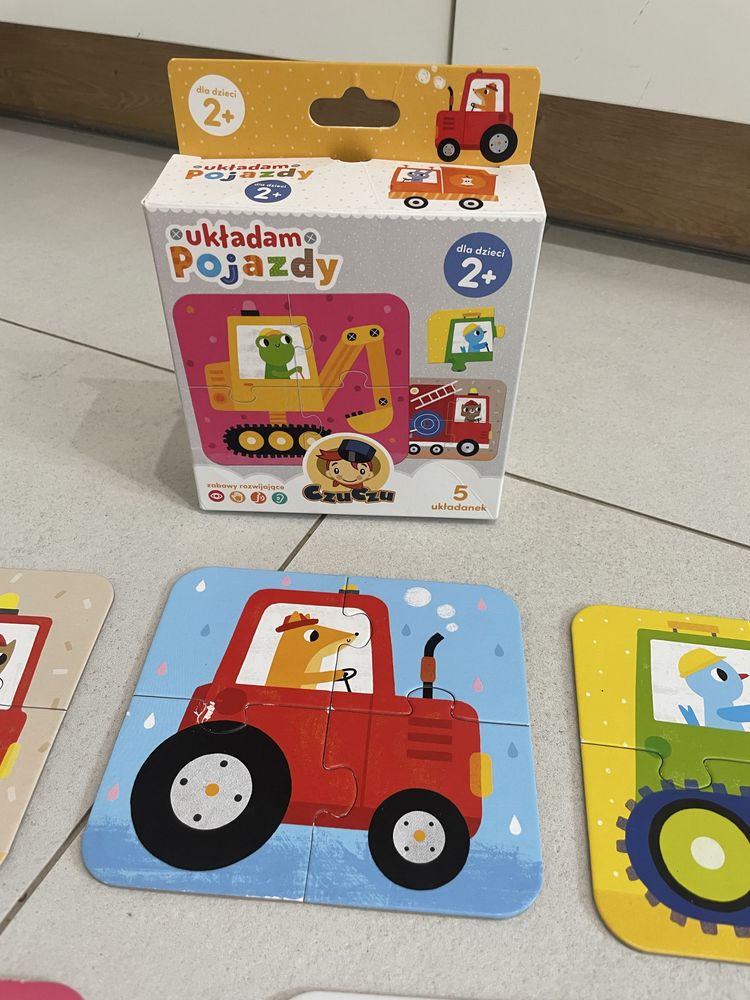 Czuczu Układam pojazdy