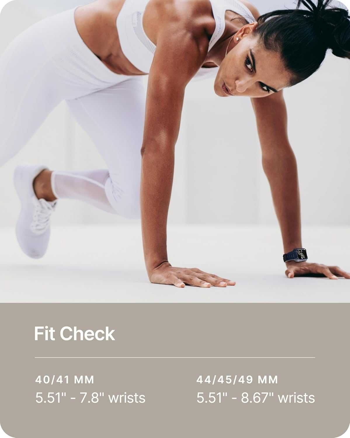 Fullmosa pasek Apple Watch pasek silikonowy typu Bumper