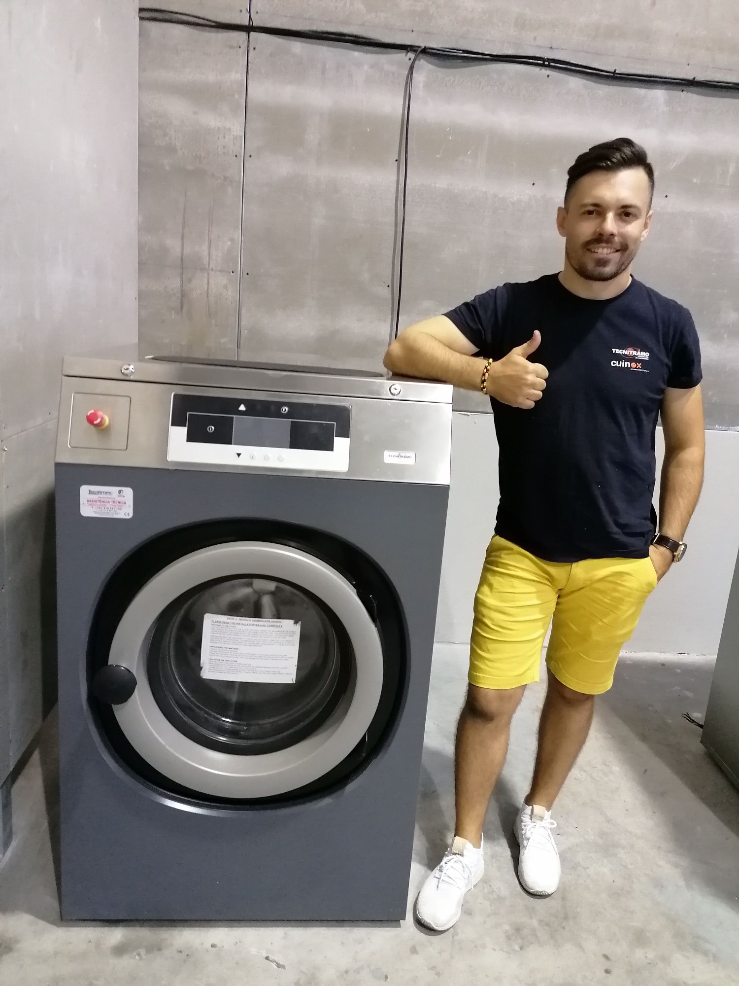 Máquina de lavar roupa industrial 20kg Self-service lares hospitais