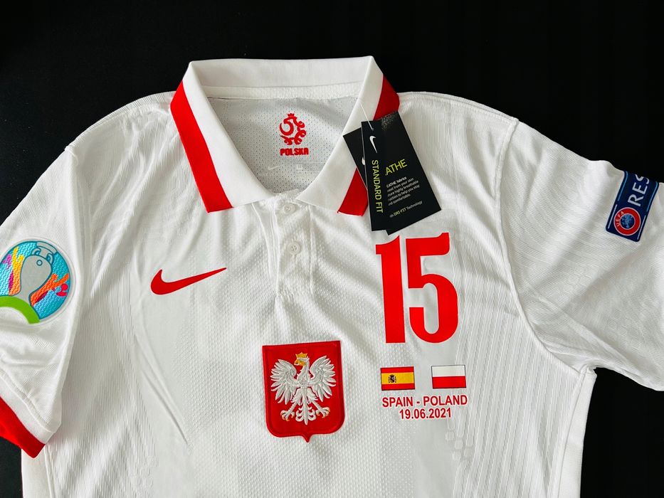 Hit! Meczowa Koszulka Reprezentacji z ME Kamil Glik z Autografem!