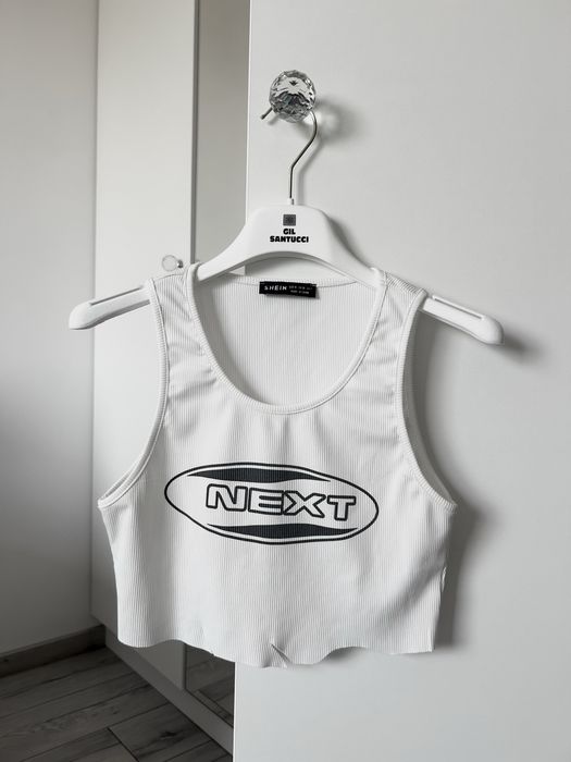 Crop top na ramiączkach