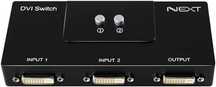 DVI 2 Port Manual Switch Box Monitor Jednomodowy 1920x1080 2:1