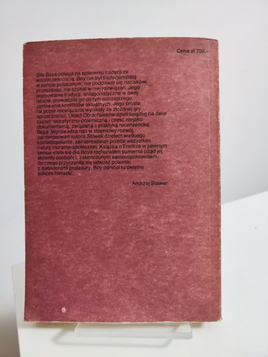 Obrachunki fredrowskie - Tadeusz Żeleński Boy