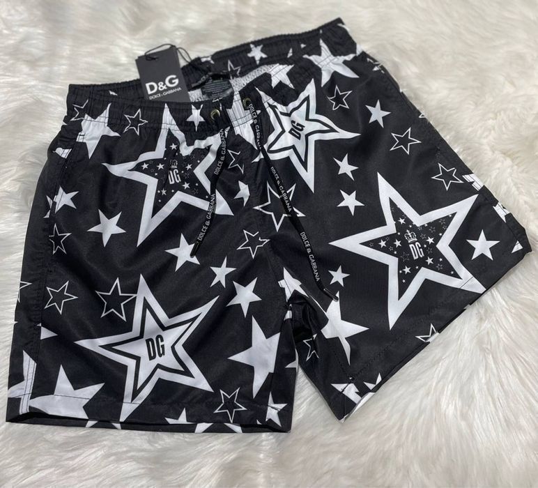 Шорты плавательные Balenciaga пляжные белые для бассейна мужские