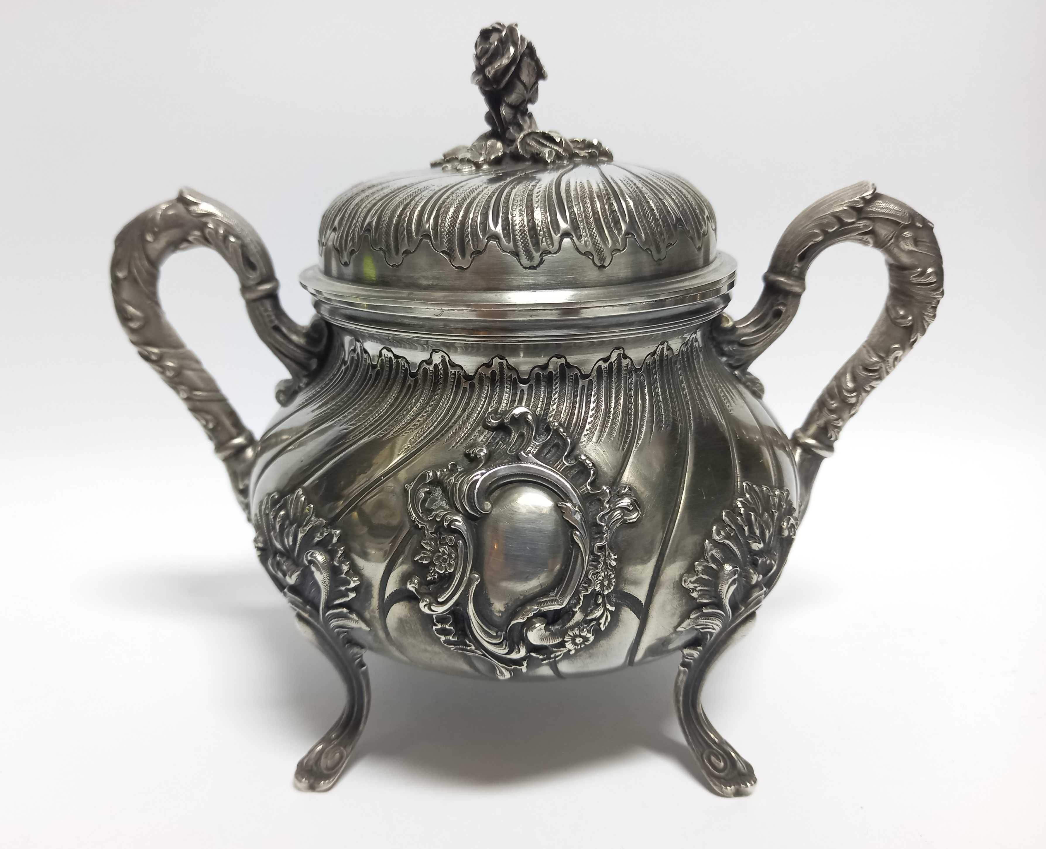 Cukiernica, srebro 925, Paryż Henri Lapeyre XIX w.