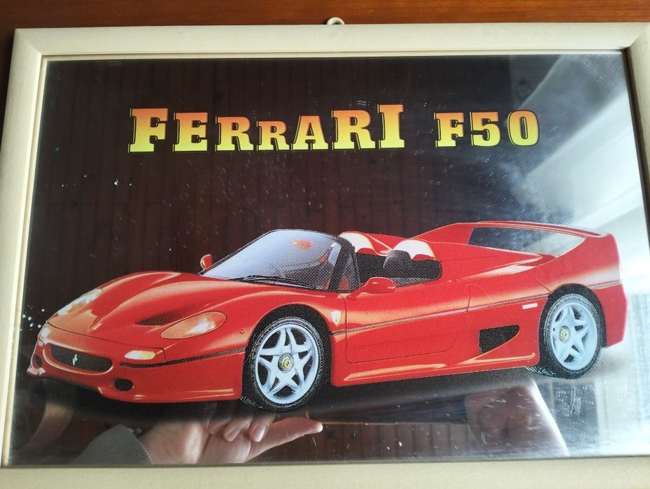 Moldura vidro espelhado Ferrari F50