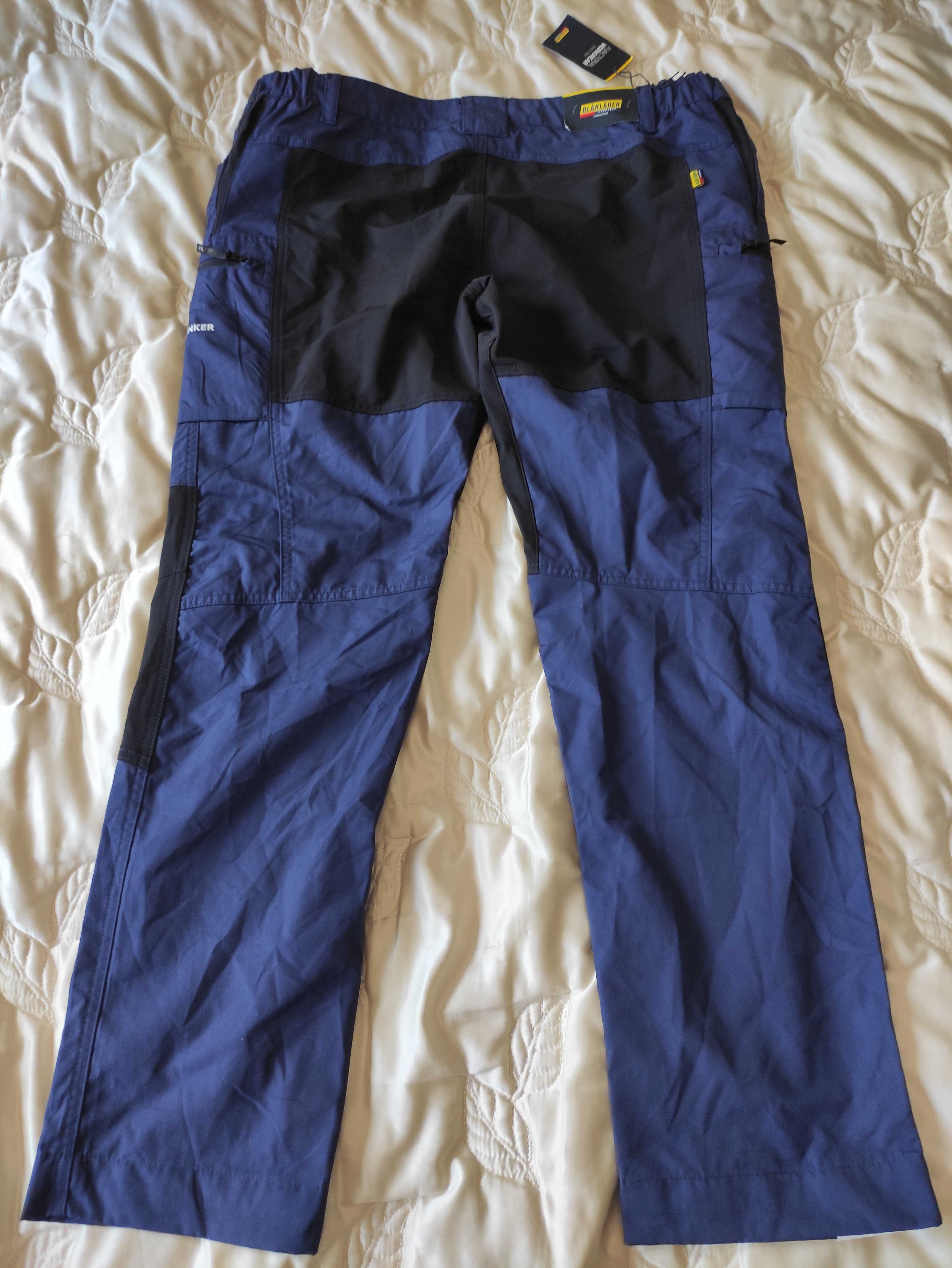 Spodnie robocze Blaklader Stretch 7159/1845 r. 58 nowe nie Strauss