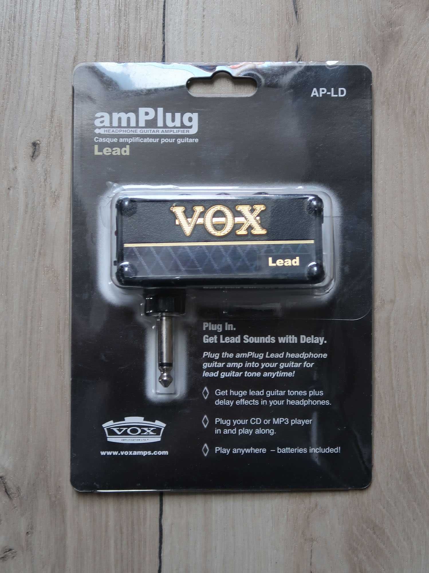 wzmacniacz słuchawkowy VOX Amplug Lead AP-LD