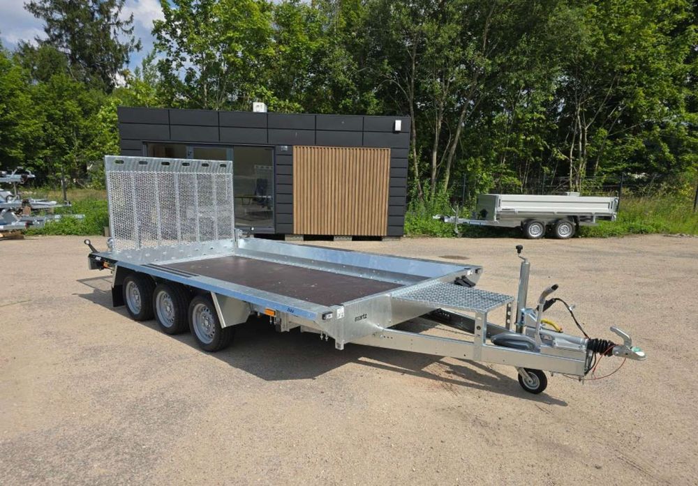 Martz Przyczepa do przewozu minikoparki Martz Bau 3 3500 kg 400 x 183 cm  Przyczepa do przewozu minikoparki Martz Bau 3 3500 kg 400 x 183 cm