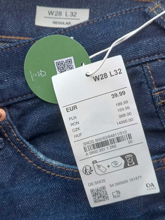 Джинси чоловічі. Нові. C&A