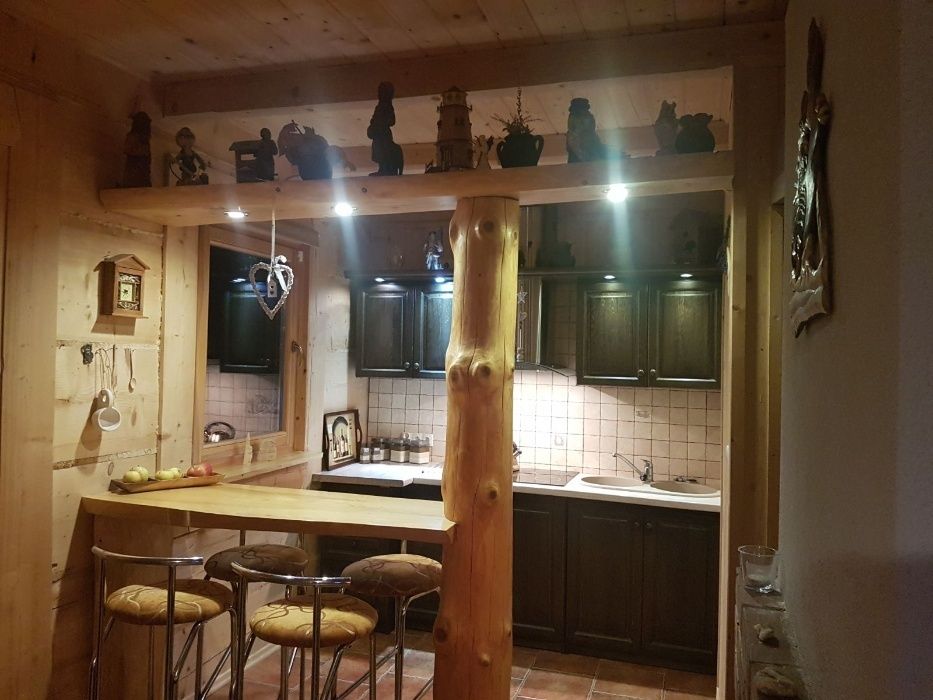 Domek Góralski Zuzia z jakuzzi/balią na Kaszubach nad jeziorem Deka