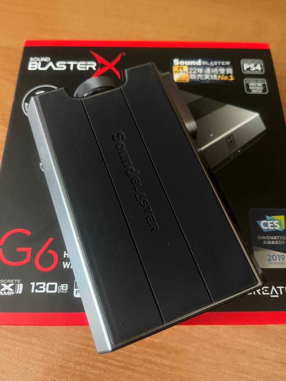 Зовнішня звукова карта Creative Sound BlasterX G6
