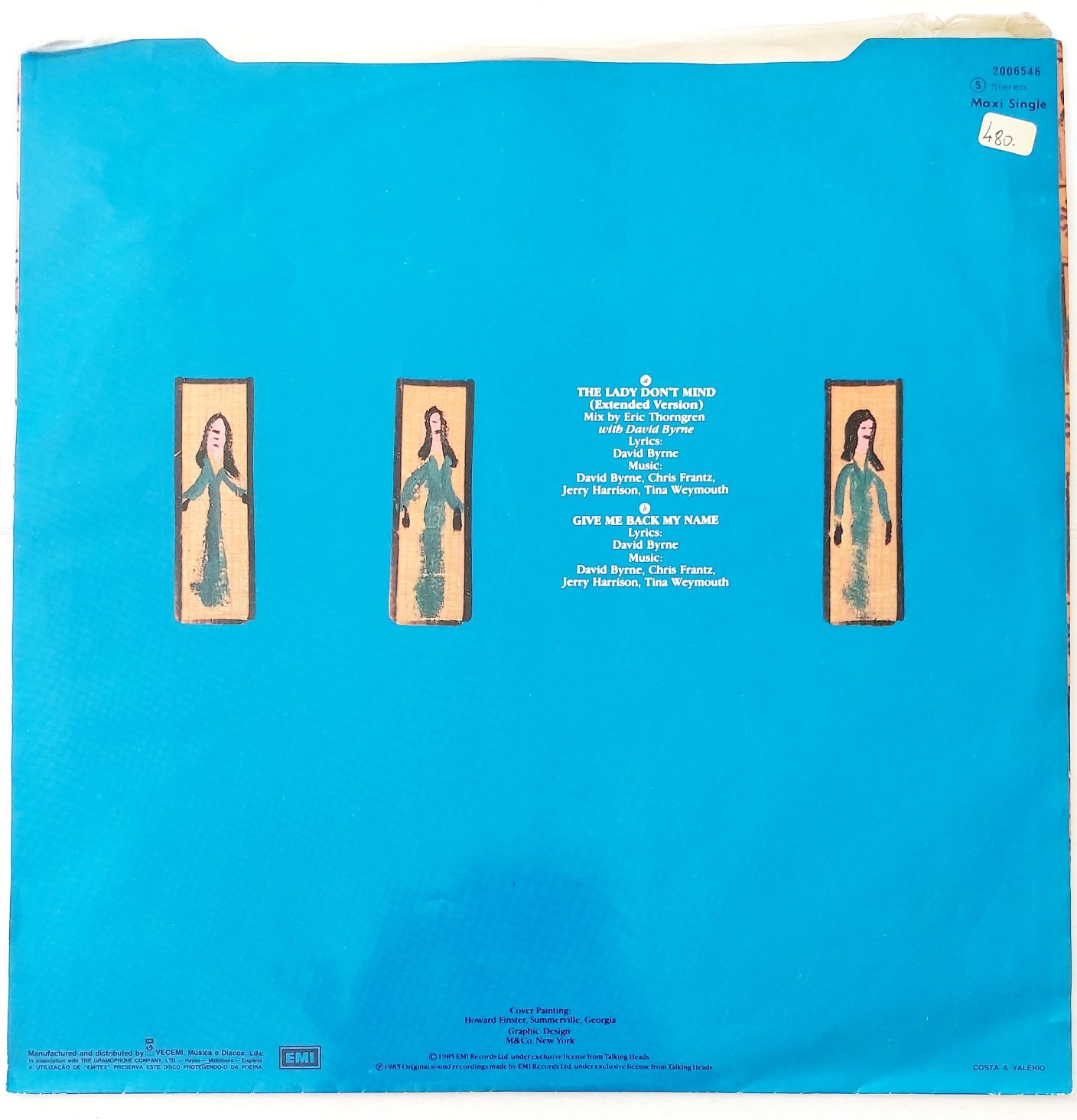 LP Talking Heads - MAXI Single