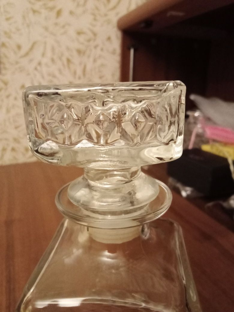 Штоф хрусталь(виски,коньяк)