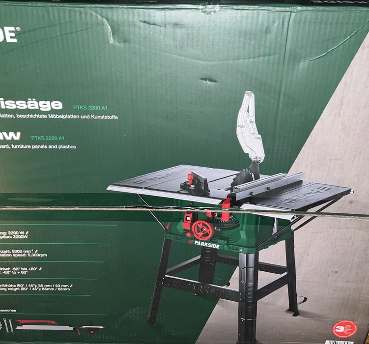 Piła stołowa Parkside nowa PTKS 2200 A1
