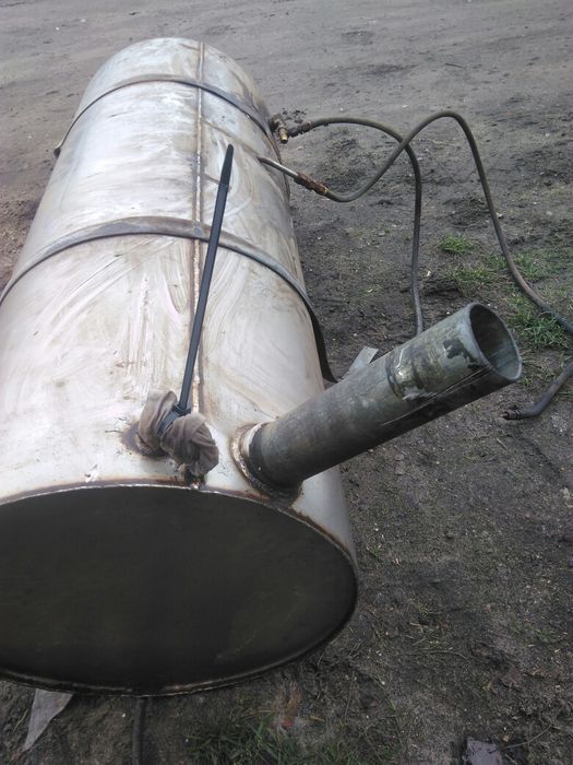 zbiornik paliwa 200 L nierdzewny kwasoodporny kwasówka