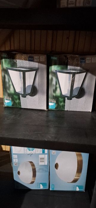 2x Lampy EGLO – nowoczesne i klasyczne oświetlenie (nowe w pudełkach)