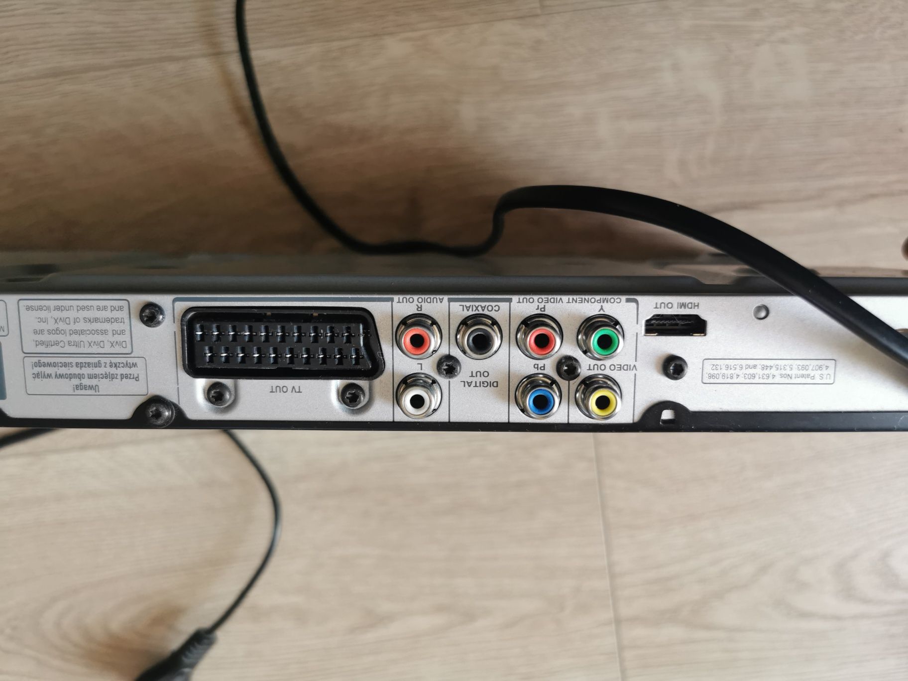 Odtwarzacz DVD PHILIPS dvp5980 /12 wraz z kablem scart. Szybka wysyłka