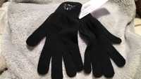 Rękawiczki czarne bawełniane,Kappa
