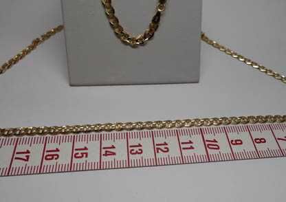 Złoty łańcuszek wzór Gucci 55 cm. 3,5 mm.