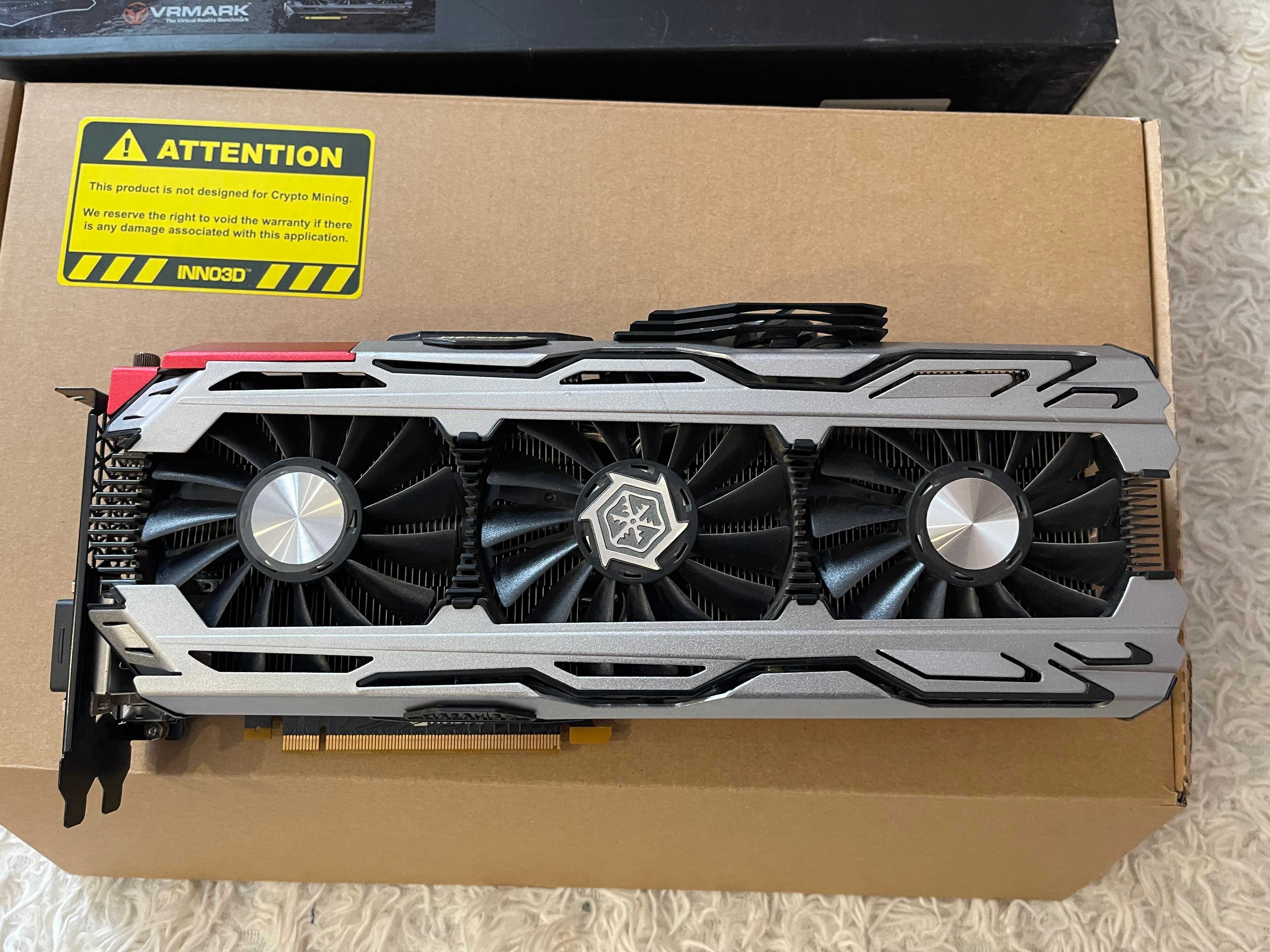 Відеокарта inno3D iChill GEFORCE GTX 1070 8Gb