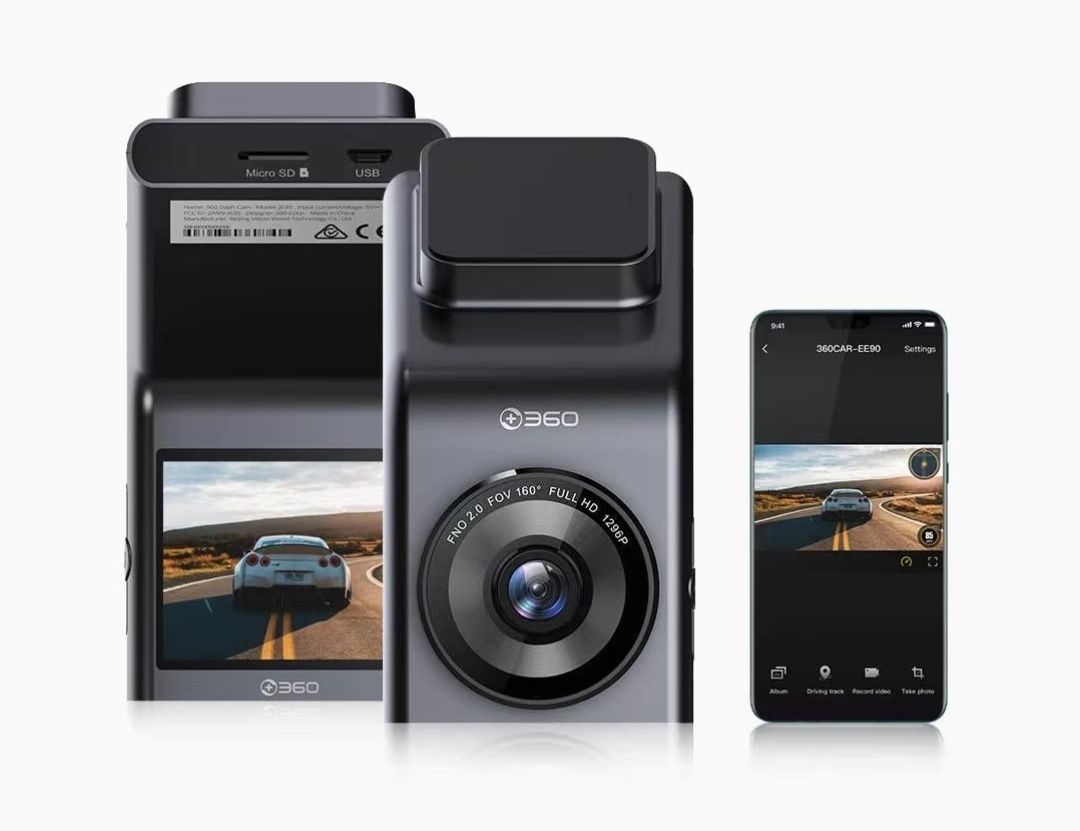 Nowa Kamera Samochodowa Wideorejestrator 360 Dash Cam G300H Premium