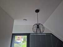 Agata meble lampa sufitowa żyrandol ,czarna ,ażurowa