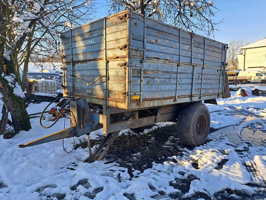 Przyczepa wywrotka 6t wysoki rozładunek
