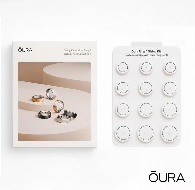 Набір для визначення розміру кільця Oura Ring 4 Sizing Kit