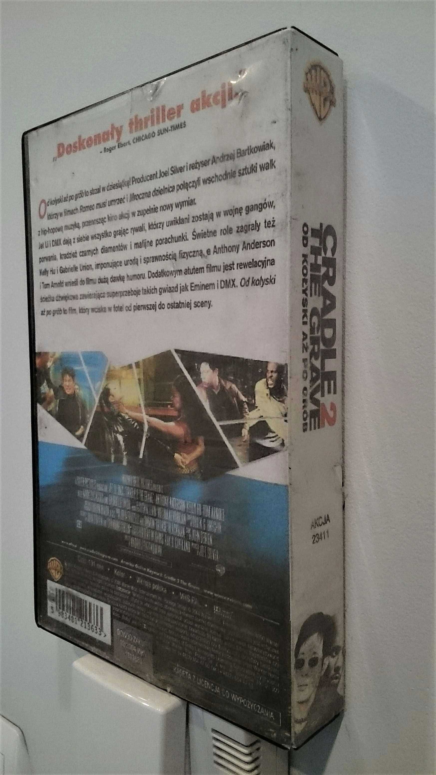 * Mortal Kombat * Szalony Jackson * Od kołyski aż po grób * Filmy VHS