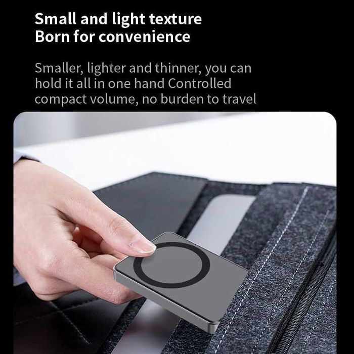 Павербанк MagSafe ultra slim 10000mAh 20W Повербанк магсейф