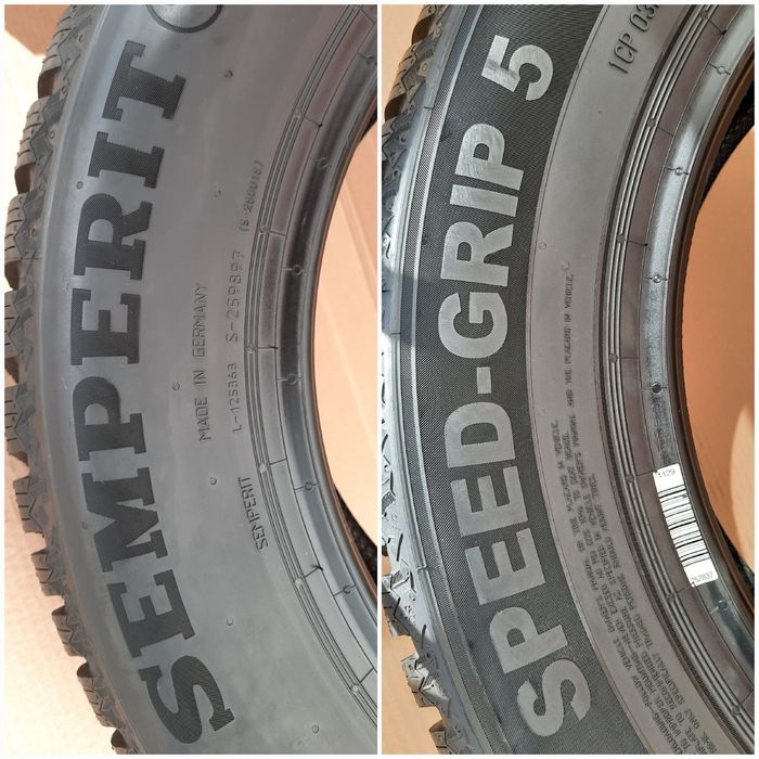 2xYokohama BluEarth*Winter V906+2xSemperit Speed-Grip 5 195/65 R15 91T