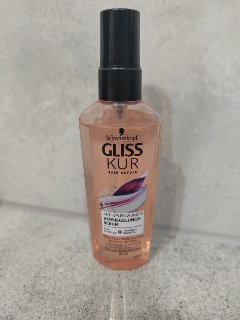 Nowe serum do włosów gliss kur