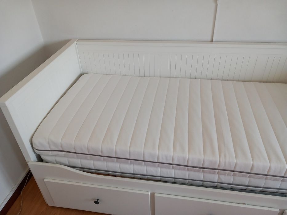 Cama individual (dupla] com 3 gav. 80x200cm