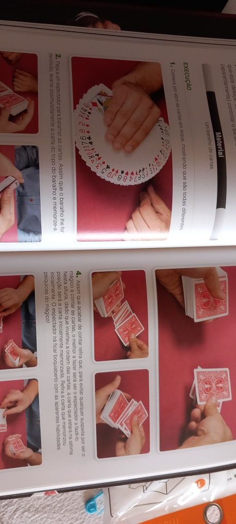 Livro truques com cartas