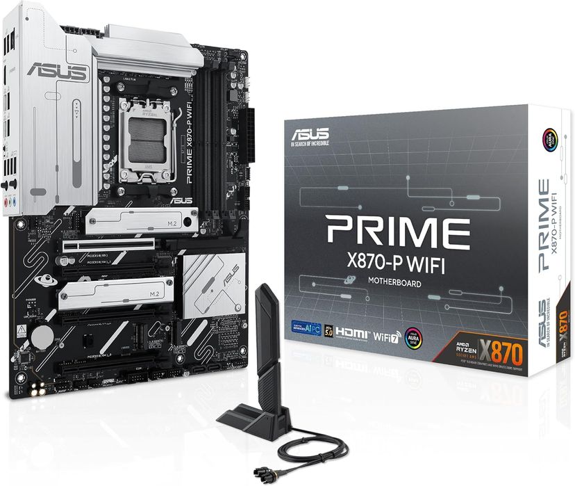 Płyta główna ASUS PRIME X870-P WIFI ATX AMD Ryzen AM5 4x DDR5 WiFi 7