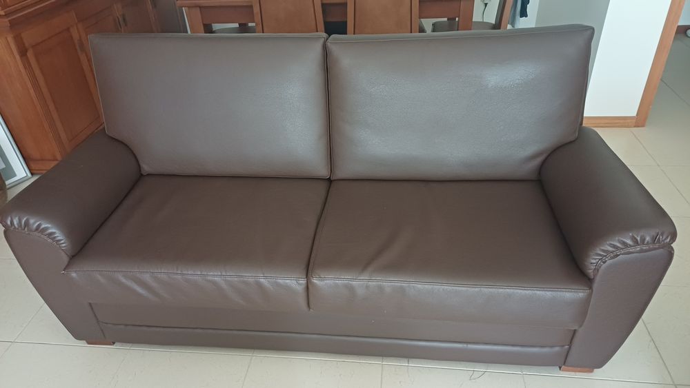 Sofás 2 lugares Castanho