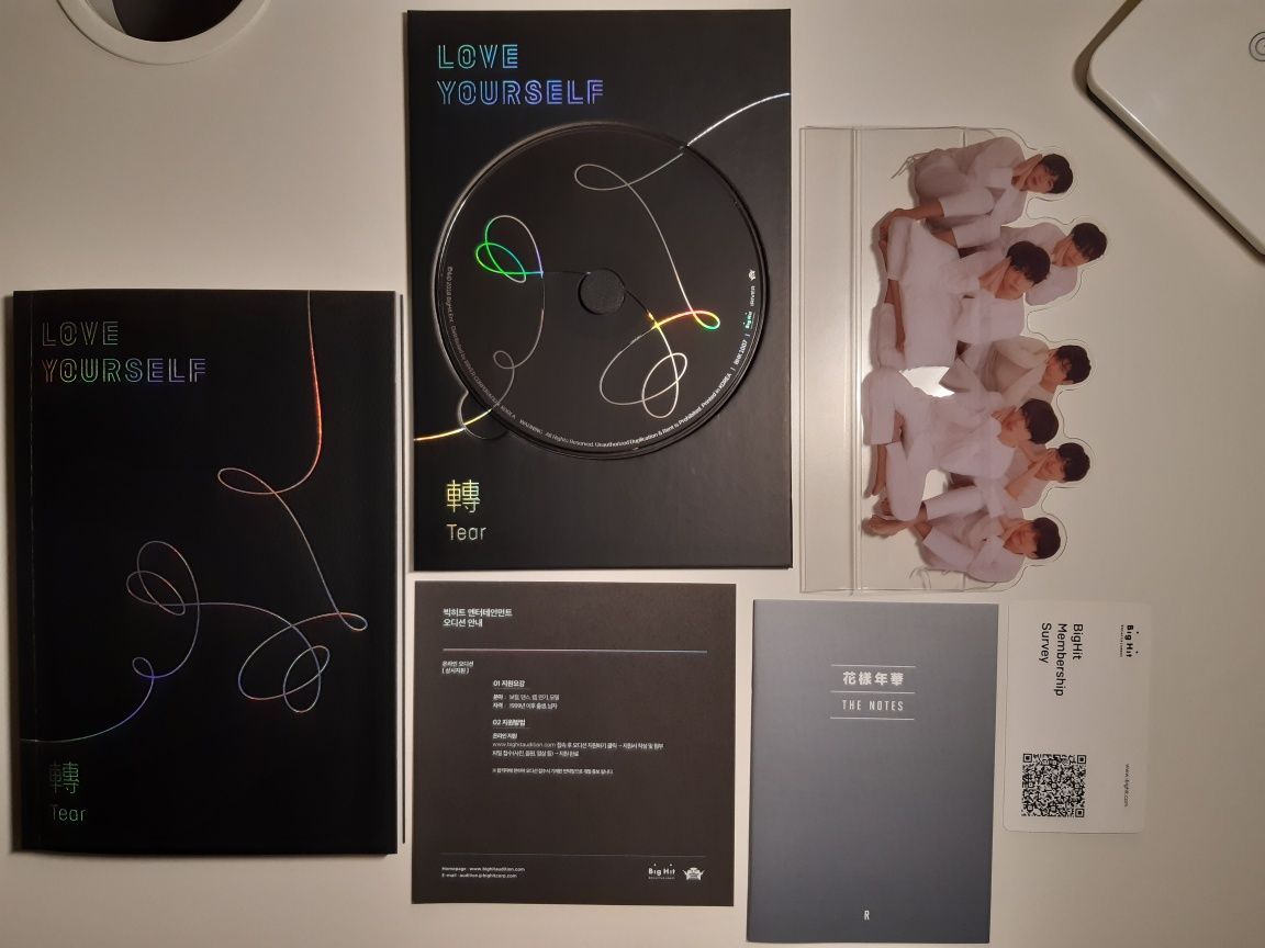 BTS album Love yourself Tear