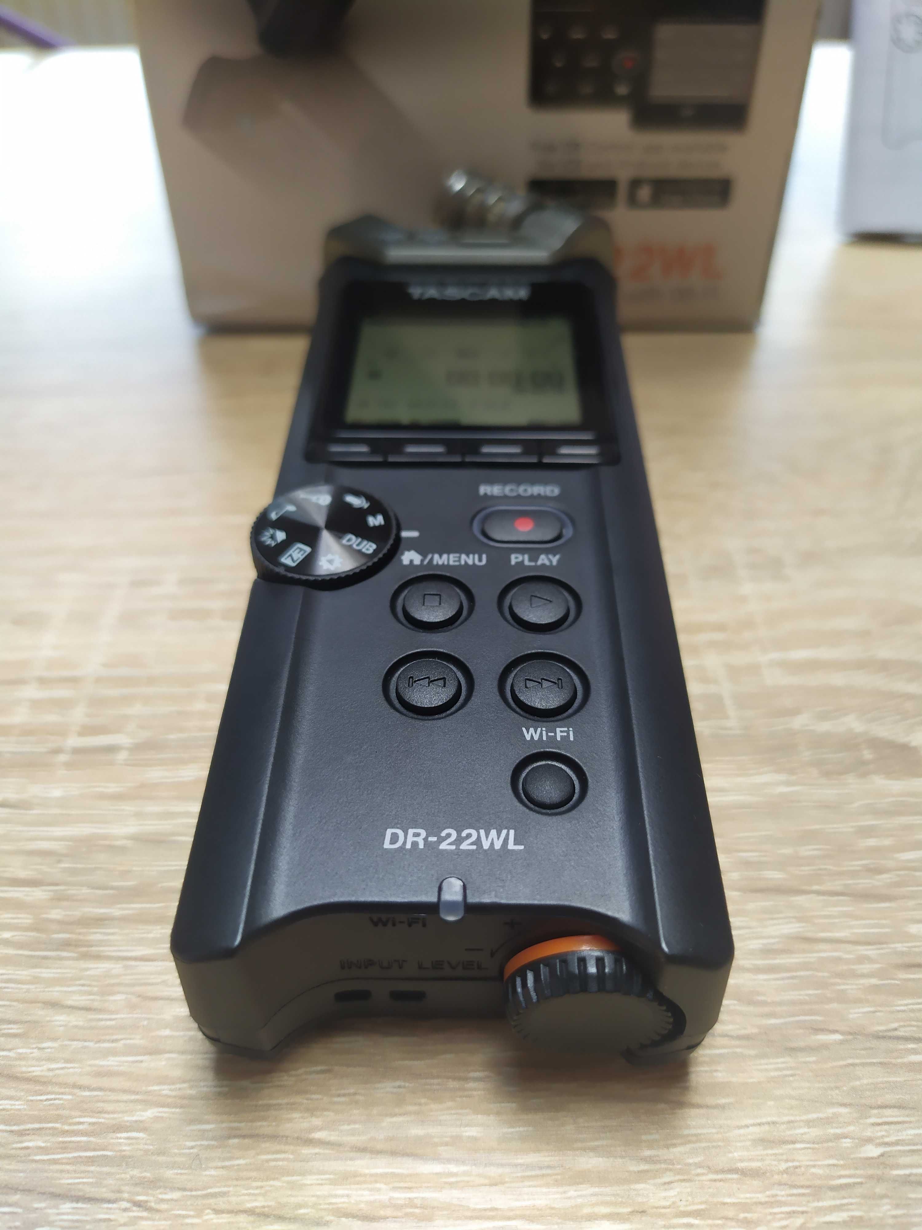 Tascam DR-22WL рекордер Wi-Fi новий.