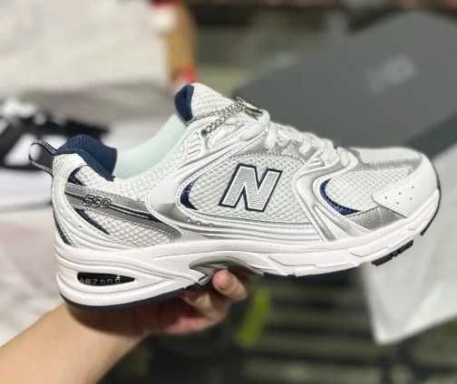 New Balance530_White Sneakersy Damskie_Moda Modne 40