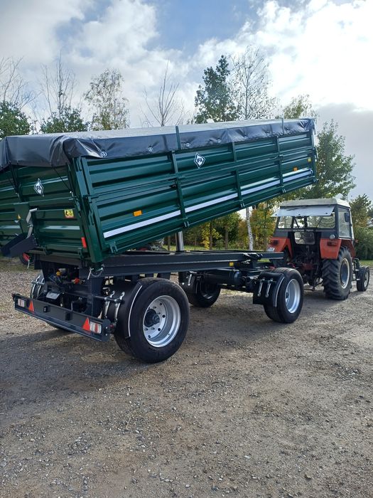 Przyczepa wywrotka hw 60 ifa hl 80.11 6 ton nowa zabudowa