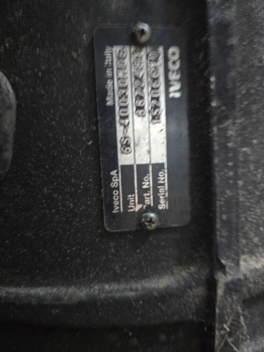 Caixa de velocidades iveco