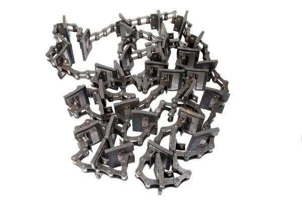 Łańcuch podajnika ziarnowego kpl., pasuje do Bizon DOLZAMET