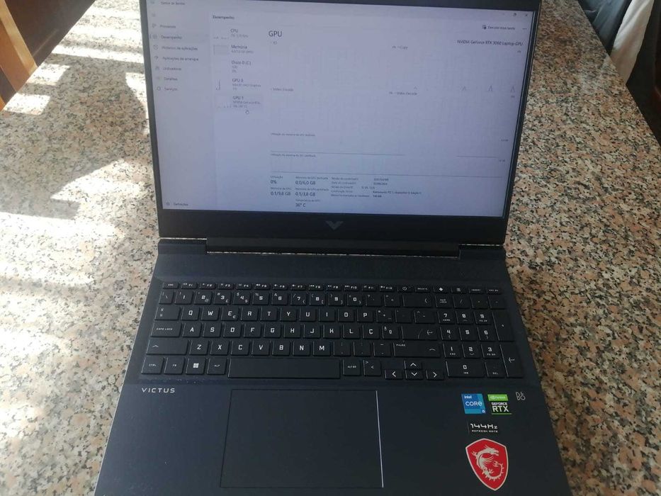 Laptop Victus  (SEMI-NOVO) portatil gaming (PREÇO NEGOCIAVEL)