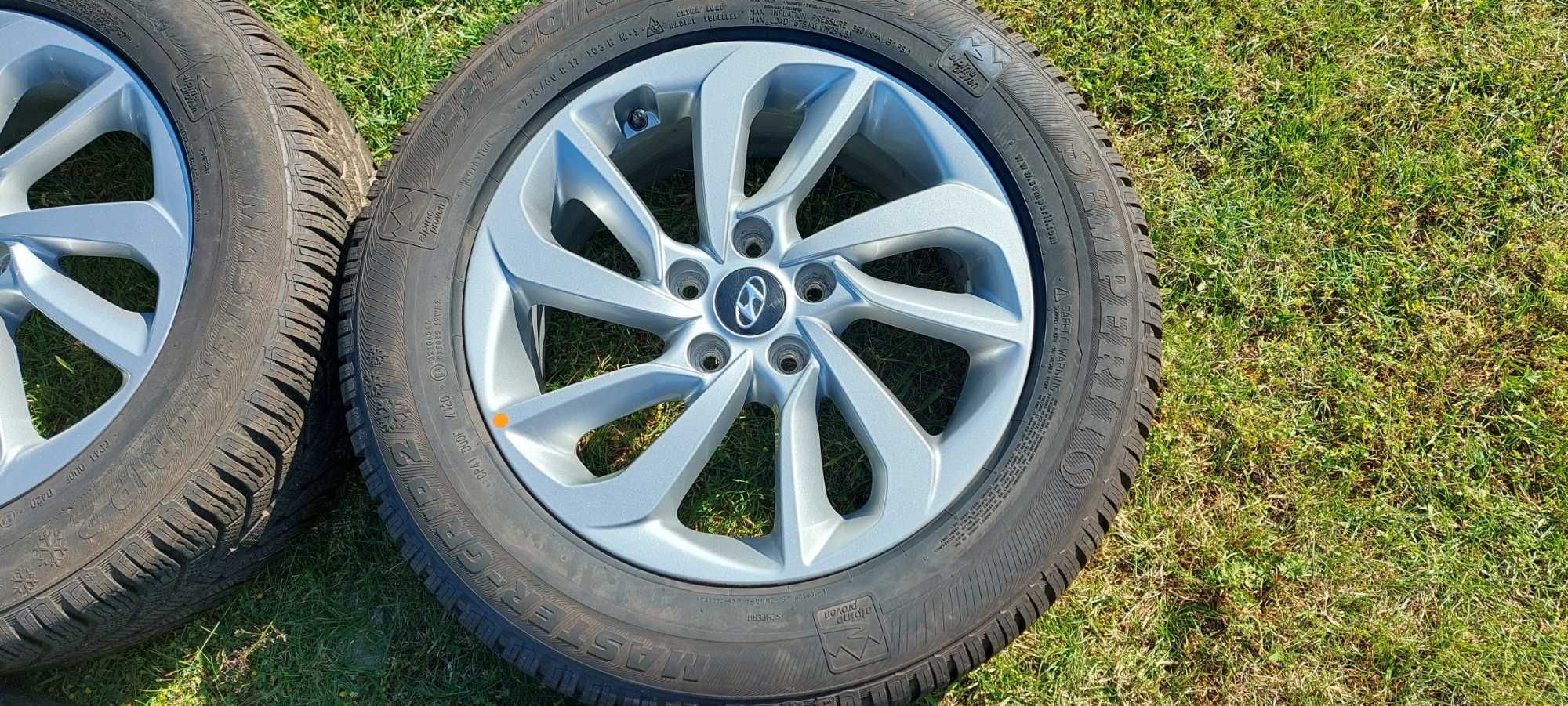 kola zimowe 17 hyundai tucson ix35 czujniki oponki super stan