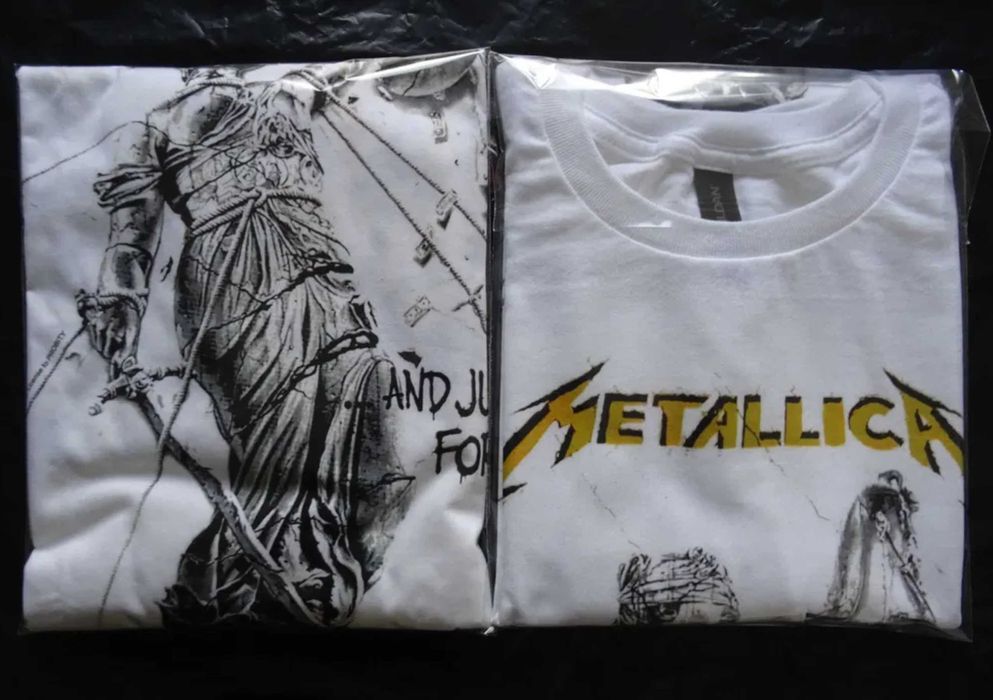 Metallica And Justice for All Rozmiar M Licencjonowana Koszulka size M