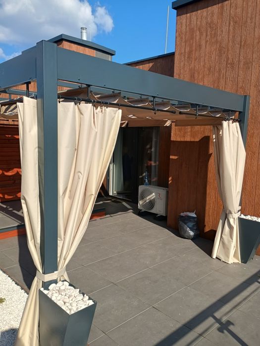 pergola carport altana wiata zadaszenie ogrod zaluzja system aluminium