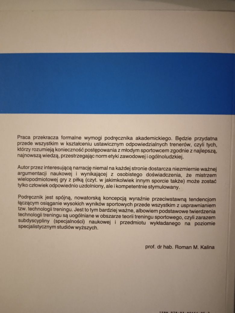 Kształcenie gracza na podstawowym etapie Zbigniew Naglak (piłka nożna)