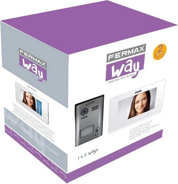 Zestaw Wideodomofon Fermax 1421 Way Slim 4, 3″#15667